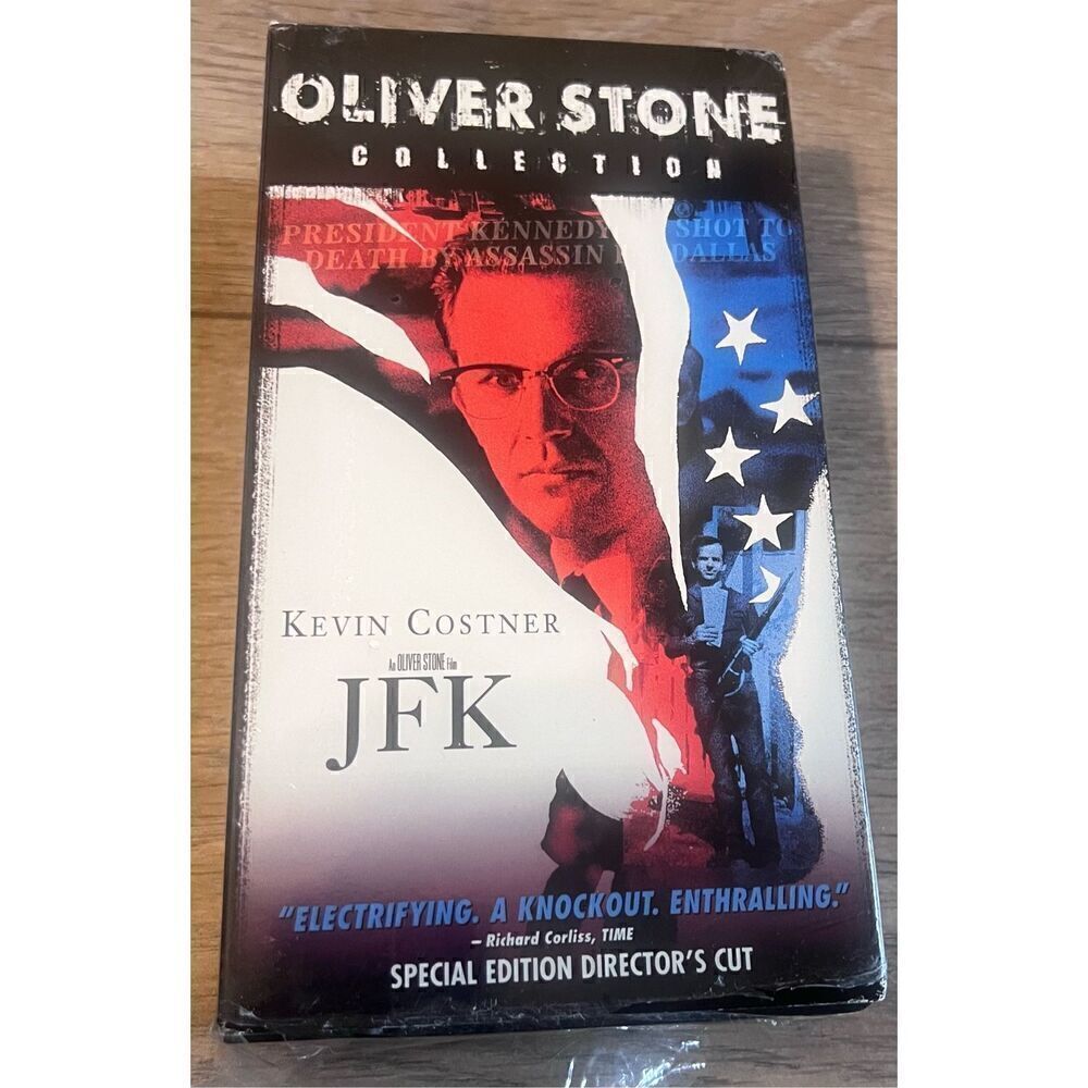 Warner Bros Oliver Stone VHS Collection Kevin Costner JFK Special Edition New